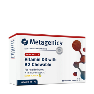 Vitamin D3 with K2 Chewable - 56 Tablets | Metagenics