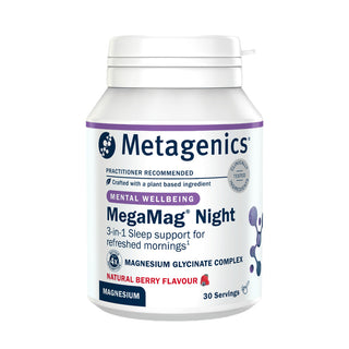 MegaMag Night Powder - 30 Servings | Metagenics