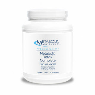 Metabolic Detox Complete - 1.05kg Vanilla (21 Servings) | Metabolic Maintenance