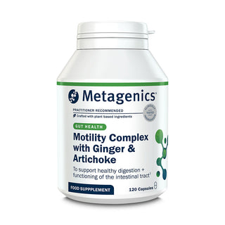 Motility Complex with Ginger + Artichoke - 120 Capsules | Metagenics