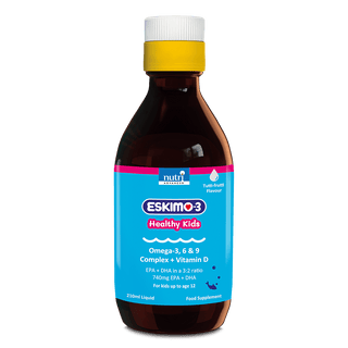 Eskimo-3 Healthy Kids Fish Oil (Tutti Frutti) - 210ml | Nutri Advanced