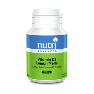 Vitamin D3 Lemon Melts - 120 Tablets | Nutri Advanced