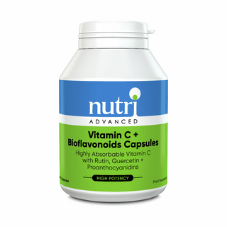 Vitamin C + Bioflavonoids - 100 Capsules | Nutri Advanced