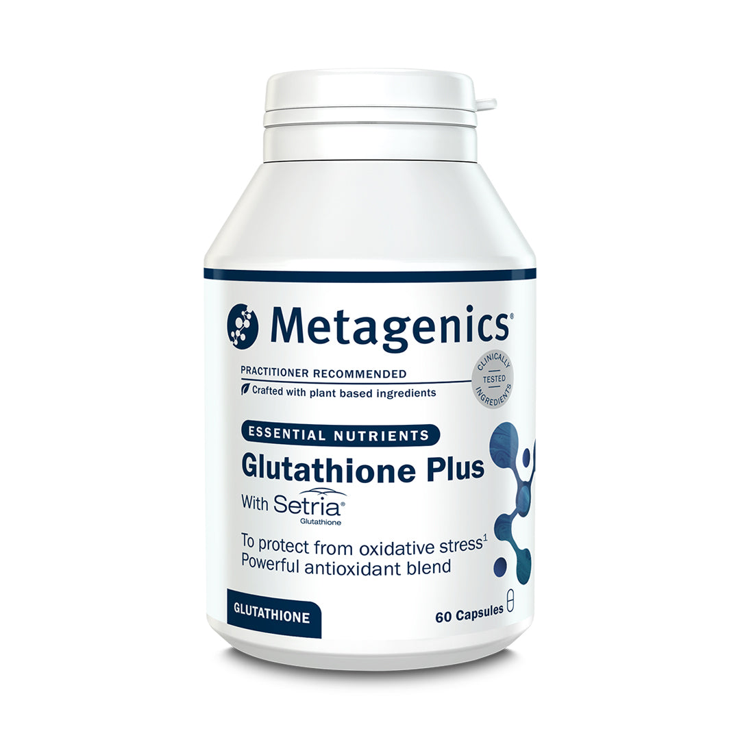 Glutathione Plus - 60 Capsules - Metagenics | Supplement Hub Glutathione Plus - 60 Capsules - Metagenics | Supplement Hub