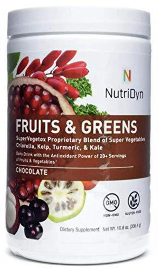 Fruits and Greens (Chocolate Flavour)- 27 Servings | NutriDyn