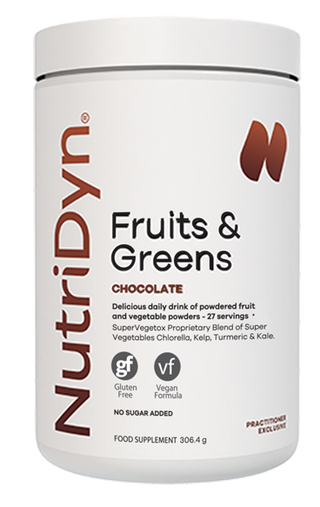 Fruits and Greens (Chocolate Flavour)- 27 Servings | NutriDyn
