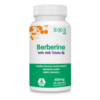 Berberine 400mg with Milk Thistle - 60 Capsules | NMN Bio