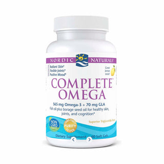 Complete Omega 565mg (Lemon Flavour) - 60 Softgels | Nordic Naturals