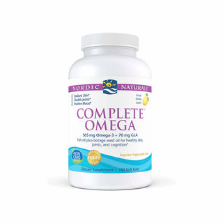 Complete Omega 565mg (Lemon Flavour) - 180 Softgels | Nordic Naturals