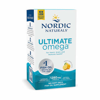 Ultimate Omega 1280mg (Lemon Flavour) - 180 Softgels | Nordic Naturals