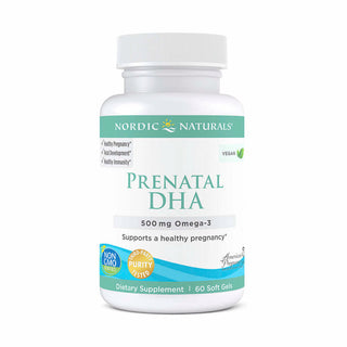 Vegan Prenatal DHA 500mg - 60 Softgels | Nordic Naturals