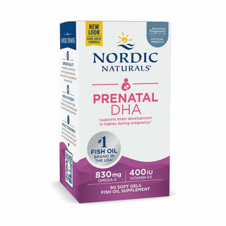 Prenatal DHA 830mg - 90 Softgels | Nordic Naturals