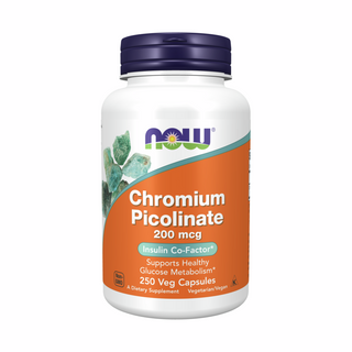 Chromium Picolinate 200mcg - 250 Capsules | NOW Foods