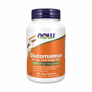 Glucomannan - 180 Capsules | NOW Foods