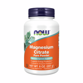 Magnesium Citrate Pure Powder - 227g | NOW Foods