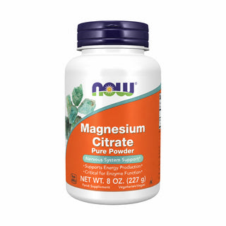 Magnesium Citrate Pure Powder - 227g | NOW Foods
