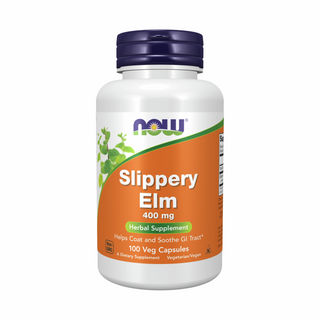 Slippery Elm 400mg - 100 Capsules | NOW Foods