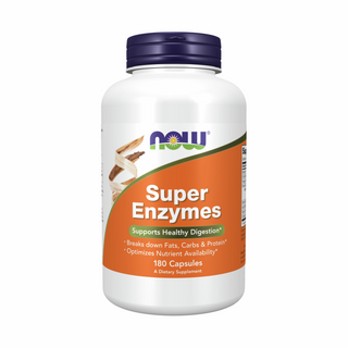 Super Enzymes - 180 Capsules | NOW Foods