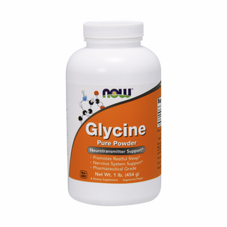 Glycine Pure Powder - 454g | NOW Foods