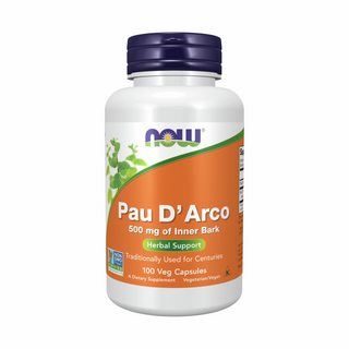 Pau D'Arco 500mg - 100 Capsules | NOW Foods