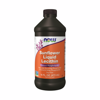 Sunflower Liquid Lecithin - 473 ml | NOW Foods