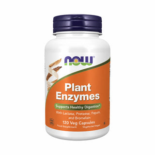 Plant Enzymes - 120 Capsules | NOW Foods