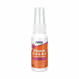 Vitamin D3 & K2 Liposomal Spray - 59ml | NOW Foods