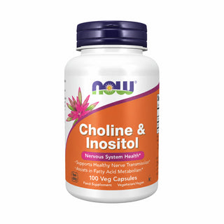 Choline & Inositol - 100 Capsules | NOW Foods