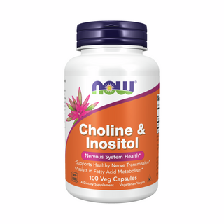 Choline & Inositol 500mg - 100 Capsules | NOW Foods