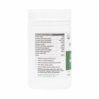 Calcium & Magnesium Plus K2 & D3 - 150g | NaturoBest