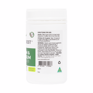 Calcium & Magnesium Plus K2 & D3 - 150g | NaturoBest