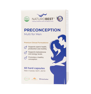 Preconception Multi for Men - 60 Capsules | NaturoBest