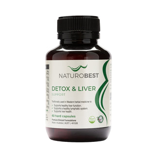 Detox & Liver Support - 60 Capsules | NaturoBest