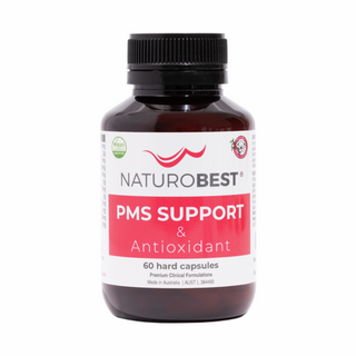 PMS Support & Antioxidant - 60 Capsules | NaturoBest