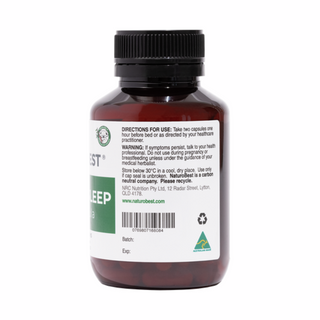 Stress & Sleep PM Formula - 60 Capsules | NaturoBest