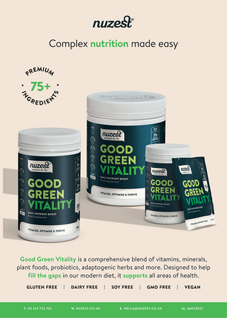 Good Green Vitality - 5 x 10g Sachets | Nuzest