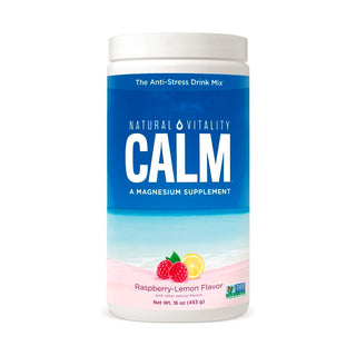 Natural Calm (Raspberry & Lemon Flavour) - 453g | Natural Vitality