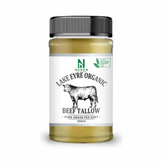 Lake Eyre Organic Beef Suet Tallow - 350ml | NXGEN Wholefoods