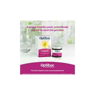 Saccharomyces Boulardii - 40 Capsules | Optibac