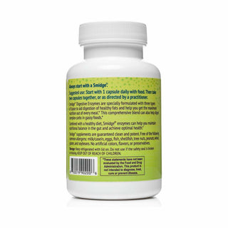 Digestive Enzymes - 120 Capsules | Smidge