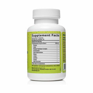 Digestive Enzymes - 120 Capsules | Smidge