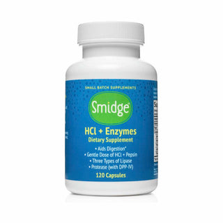 HCL + Enzymes - 120 Capsules | Smidge