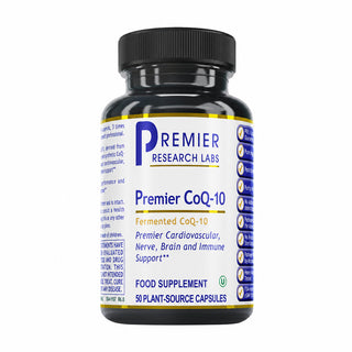 Premier CoQ-10 - 50 Capsules | Premier Research Labs