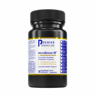 MicroBiome-18 - 30 Capsules | Premier Research Labs