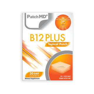B12 Energy Plus Topical Patch - 30 Patches | PatchMD