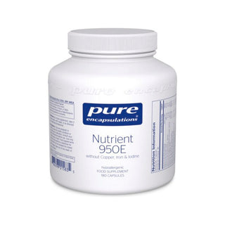 Nutrient 950E without Cu, Fe & Iodine - 180 Capsules | Pure Encapsulations