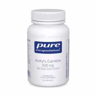 Acetyl-L-Carnitine 500mg - 60 Capsules | Pure Encapsulations