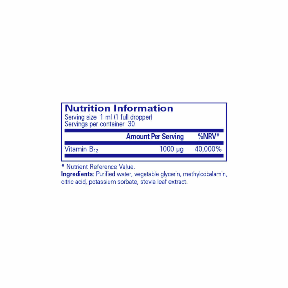 B12 Liquid | 30ml | Pure Encapsulations