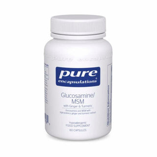 Glucosamine/ MSM with Ginger & Turmeric - 60 Capsules | Pure Encapsulations