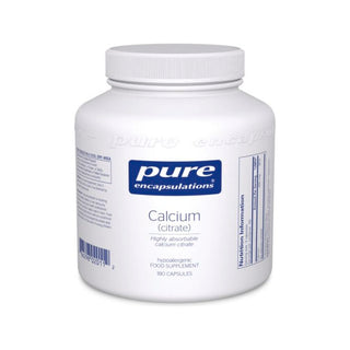 Calcium (citrate) - 180 Capsules | Pure Encapsulations